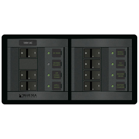 Blue Sea 120V 6 Pos. AC Main Panel