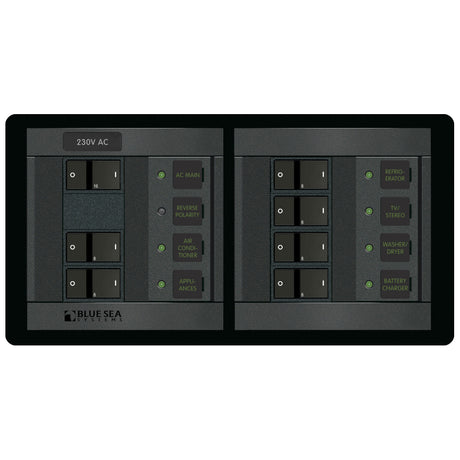 Blue Sea 230V 6 Pos. AC Main Panel