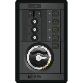 Blue Sea M-Series Dual Circuit Plus Panel