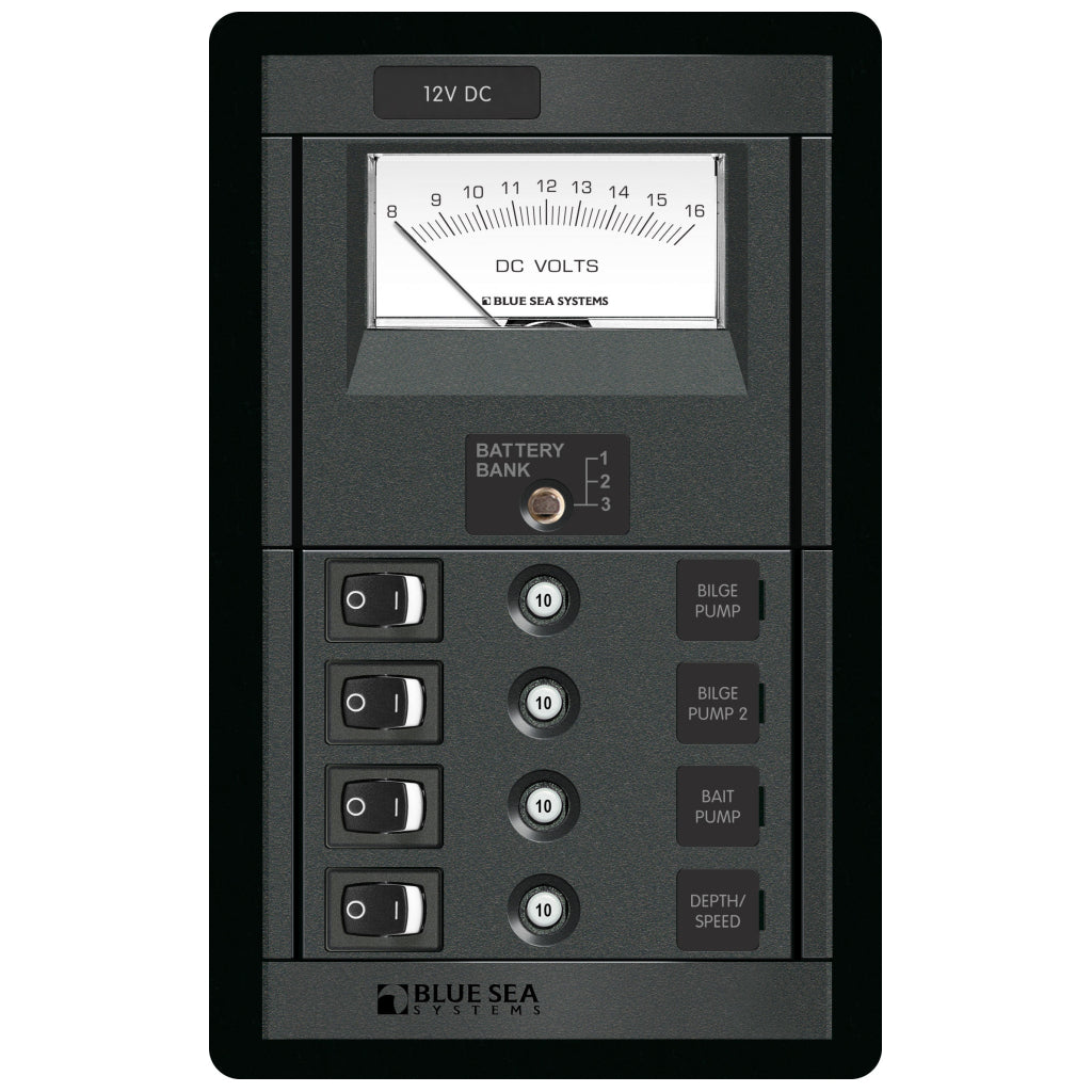 Blue Sea 4 Pos. Switch CLB Panel