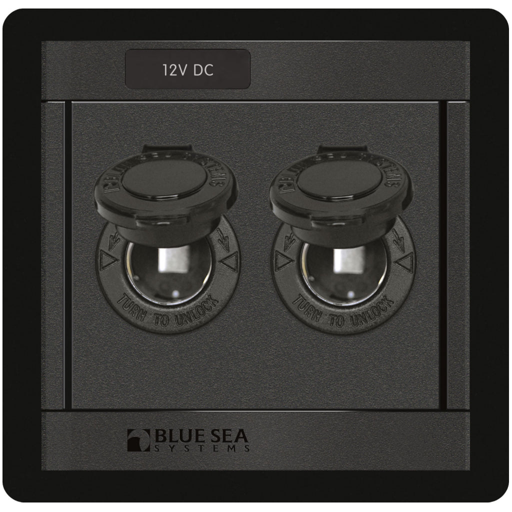 Blue Sea Volt Socket Panel