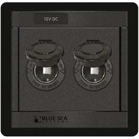 Blue Sea Volt Socket Panel