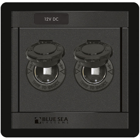 Blue Sea Volt Socket Panel