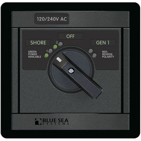 Blue Sea 65A 2 Source AC Rotary Panel