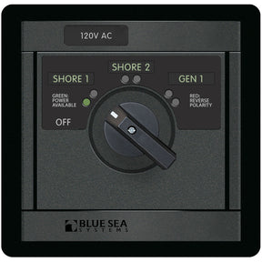 Blue Sea 120V AC Rotary Panel