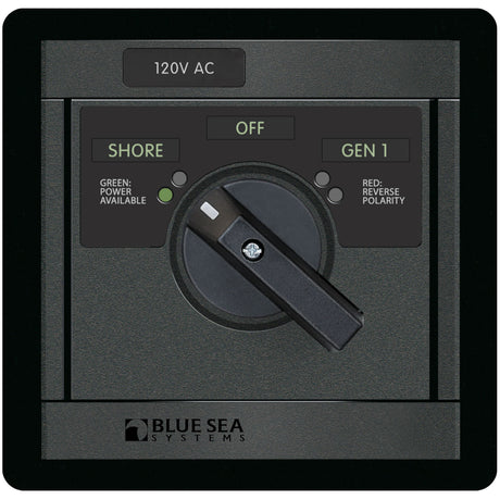 Blue Sea 120V AC Rotary Panel
