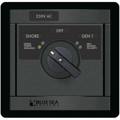 Blue Sea 230V AC Rotary Panel