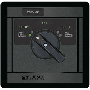 Blue Sea 230V AC Rotary Panel