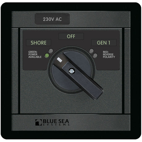 Blue Sea 230V AC Rotary Panel