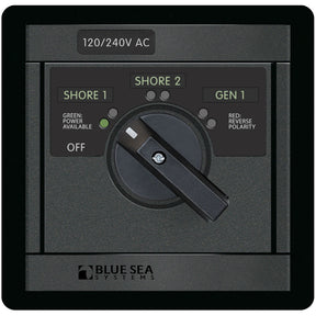 Blue Sea 65A 3 Source AC Rotary Panel