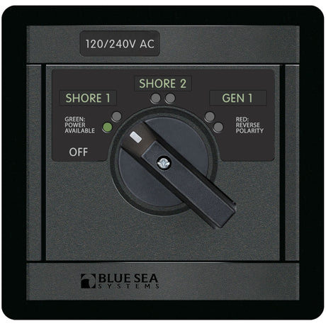 Blue Sea 65A 3 Source AC Rotary Panel