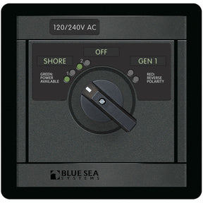 Blue Sea 30A 120/240V AC Rotary Panel