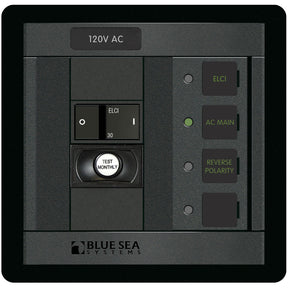 Blue Sea ELCI Main Double Pole Panel