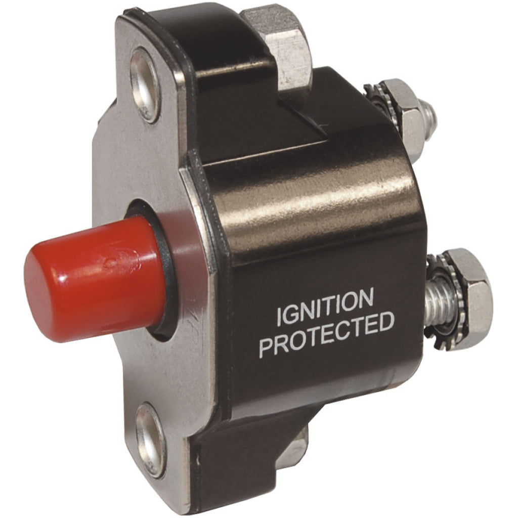 Blue Sea 30A Push Button Circuit Breaker