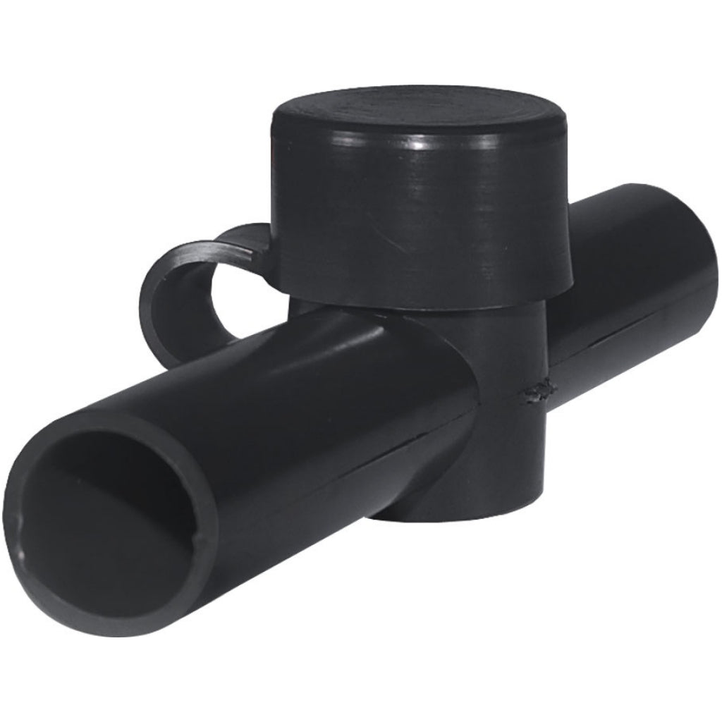 Blue Seas Systems Black Dual Entry CableCap Stud 