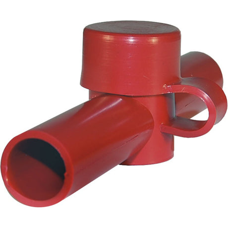Blue Seas Systems Red Dual Entry CableCap Stud 
