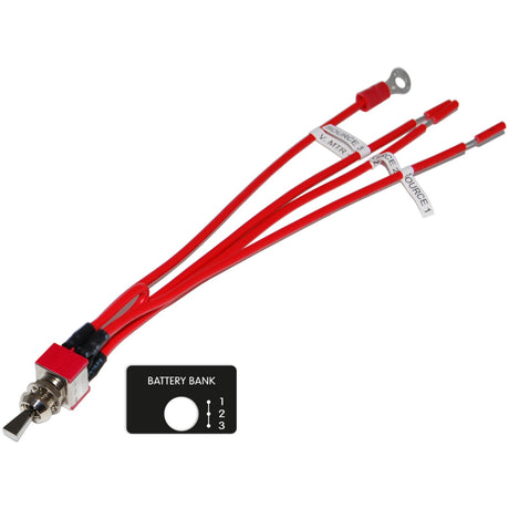 Blue Seas Systems ON-ON-ON Toggle Switch Meter