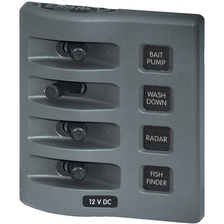 Blue Sea WeatherDeck Waterproof Switch Panel