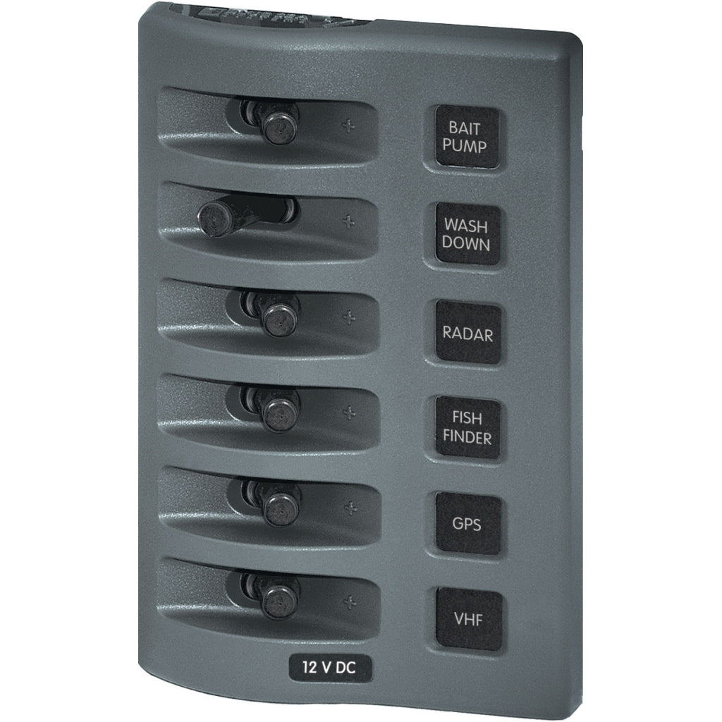 Blue Sea 12V DC WeatherDeck Switch Panel
