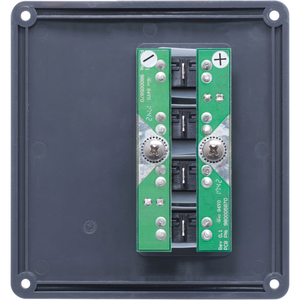 Blue Sea Gray Circuit Breaker Switch Panel Back