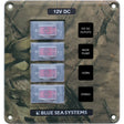 Blue Sea 4-Pos. Circuit Breaker Switch Panel