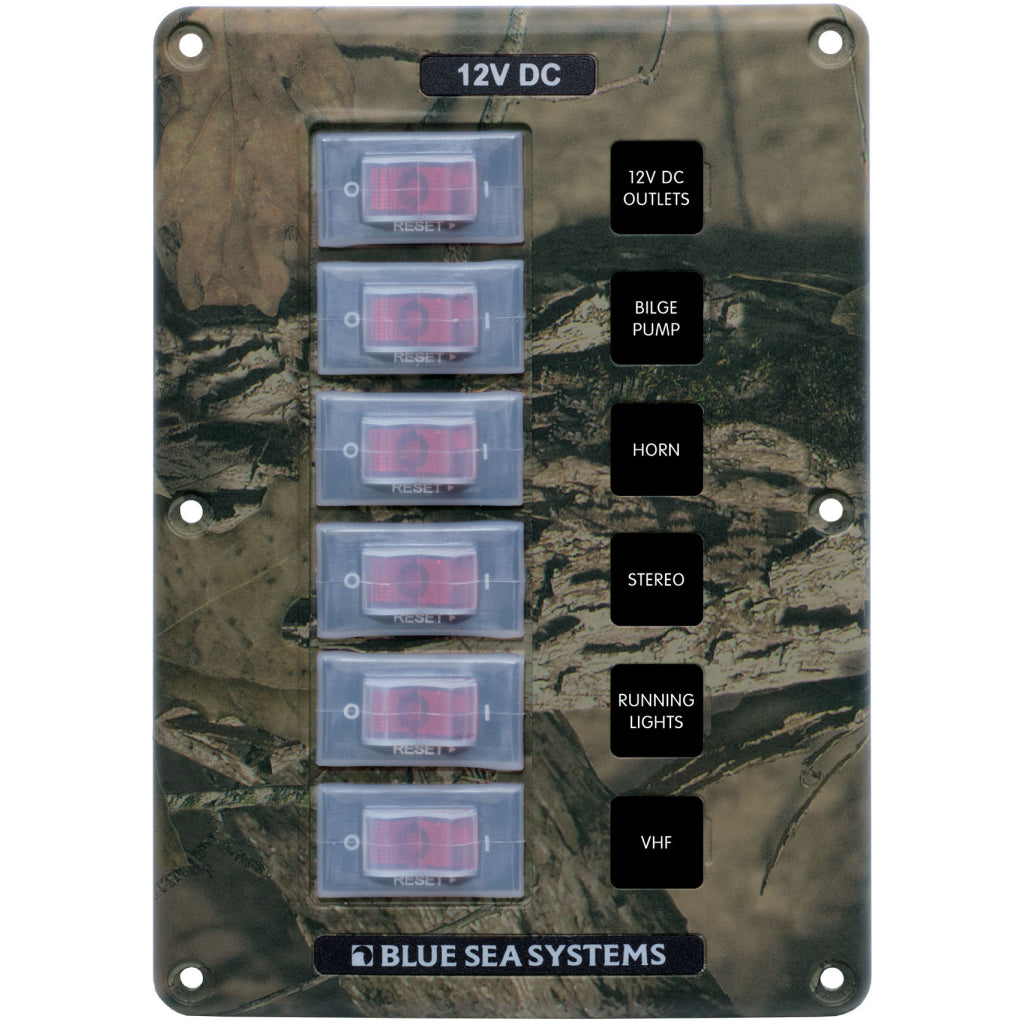 Blue Sea Circuit Breaker Switch Panel