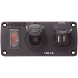 Blue Sea Water-Resistant Accessory Panel