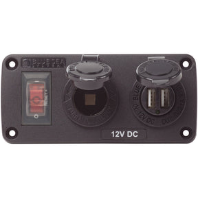 Blue Sea Water-Resistant Accessory Panel