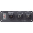 Blue Sea Water-Resistant Accessory Panel