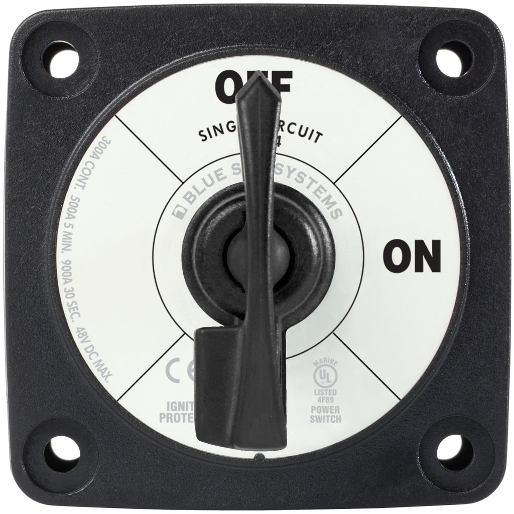 Blue Sea Black Single Circuit