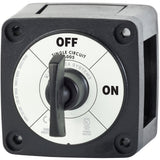 Blue Sea Black m-Series Mini Battery Switch Angle