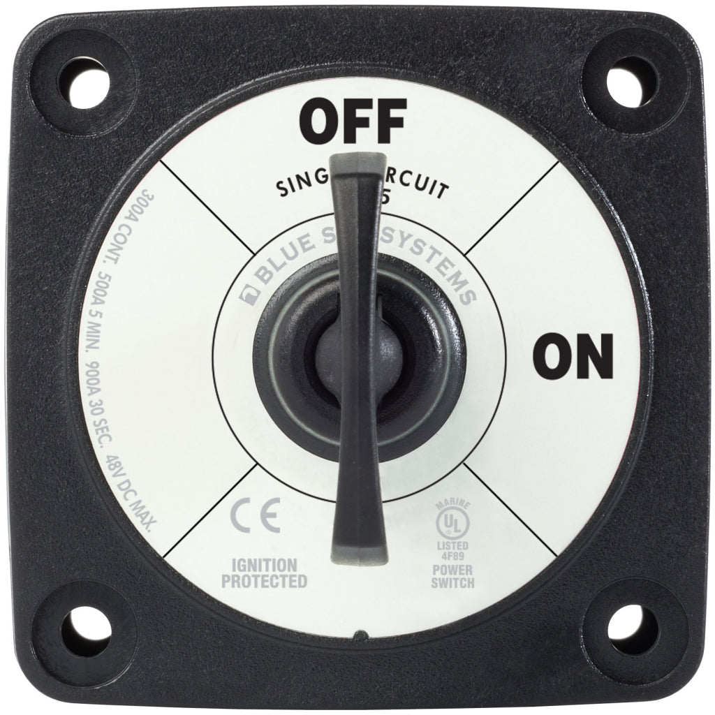 Blue Sea Black m-Series Mini Battery Switch 
