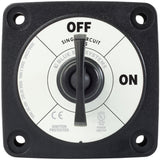 Blue Sea Black m-Series Mini Battery Switch 