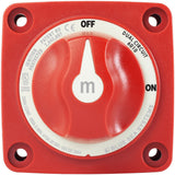Blue Sea 6010 Mini Dual Circuit Battery Switch-Red