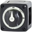 Blue Sea Black Mini Dual Circuit Battery Switch
