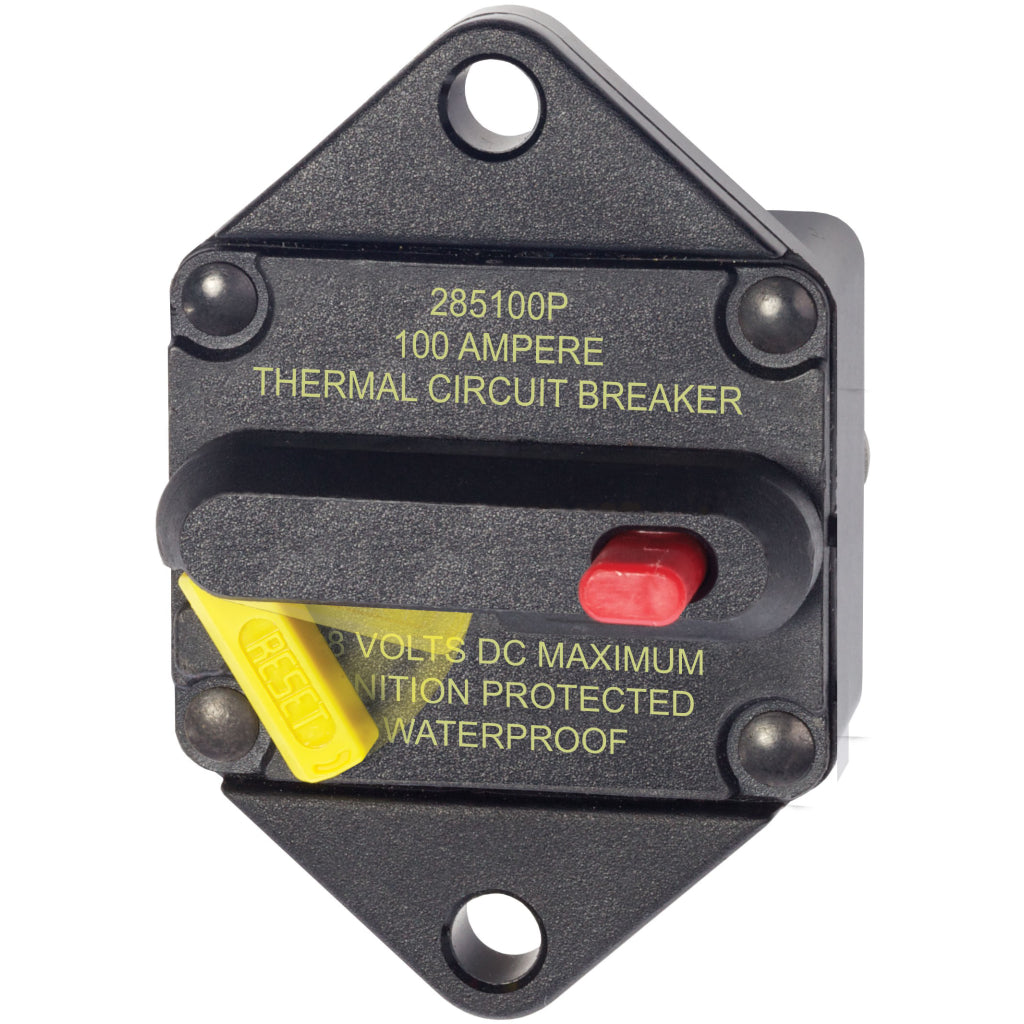 100a Panel Mount Circuit Breaker, Blue Sea System