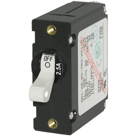 Blue Sea 2.5A Single Pole Circuit Breaker