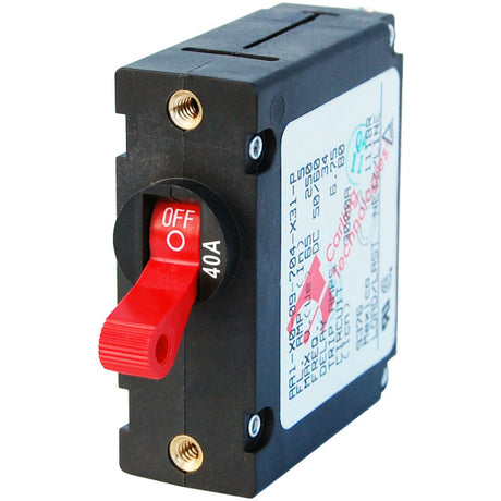 Blue Sea 40A Single Pole Circuit Breaker