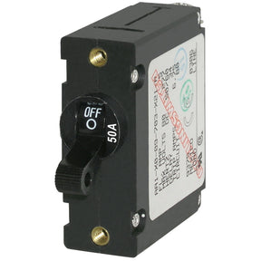 Blue Sea 50A Single Pole Circuit Breaker
