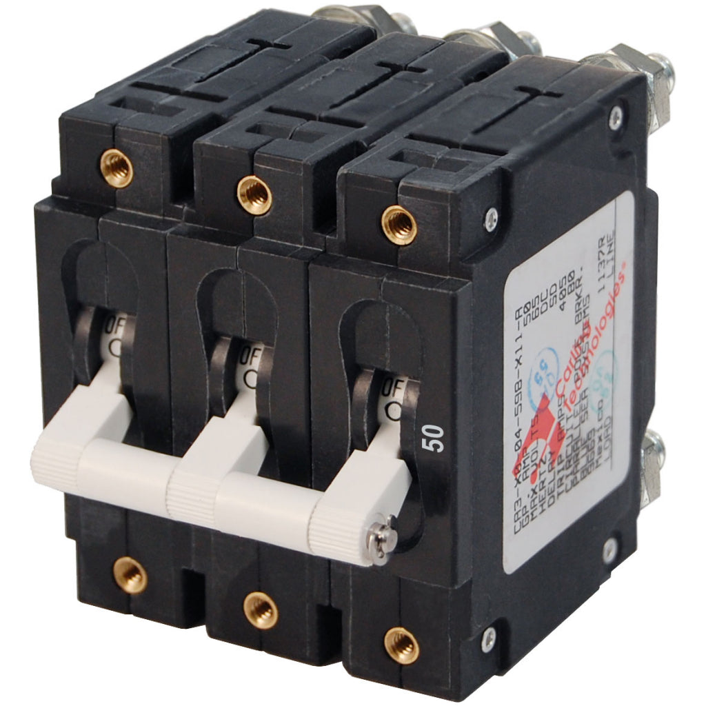 Blue Sea 50A C-Series Toggle Circuit Breaker 