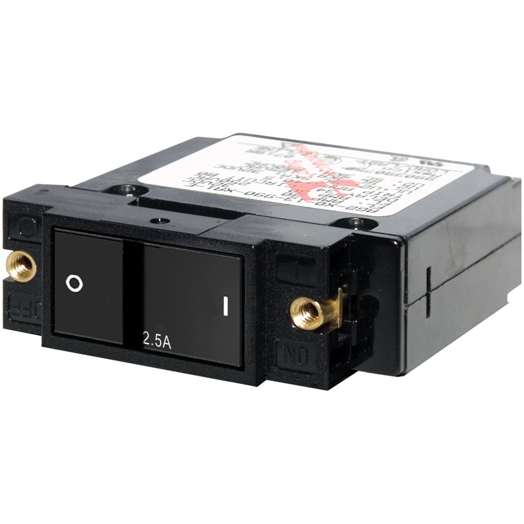 Blue Sea A-Series Flat Rocker Circuit Breaker 