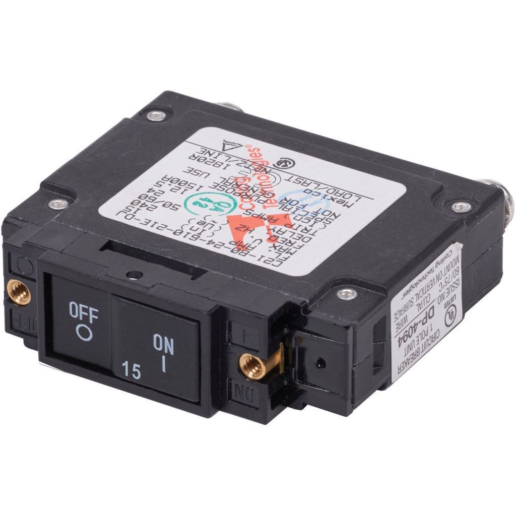 Blue Sea 15A UL-489 Circuit Breaker