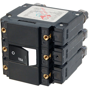 Blue Sea 100A Raised Rocker Circuit Breaker