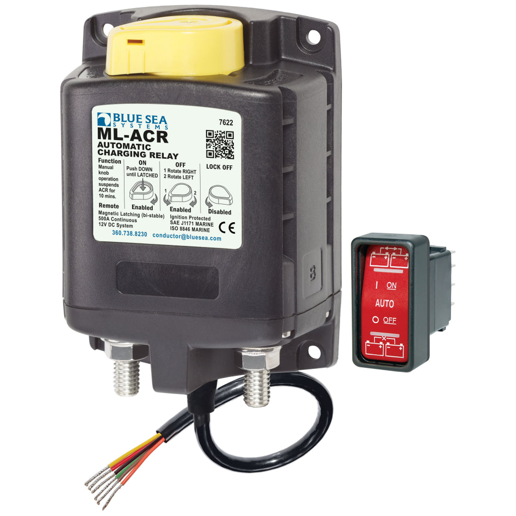 Blue Seas Systems 500 Amp Automatic Charging Relay