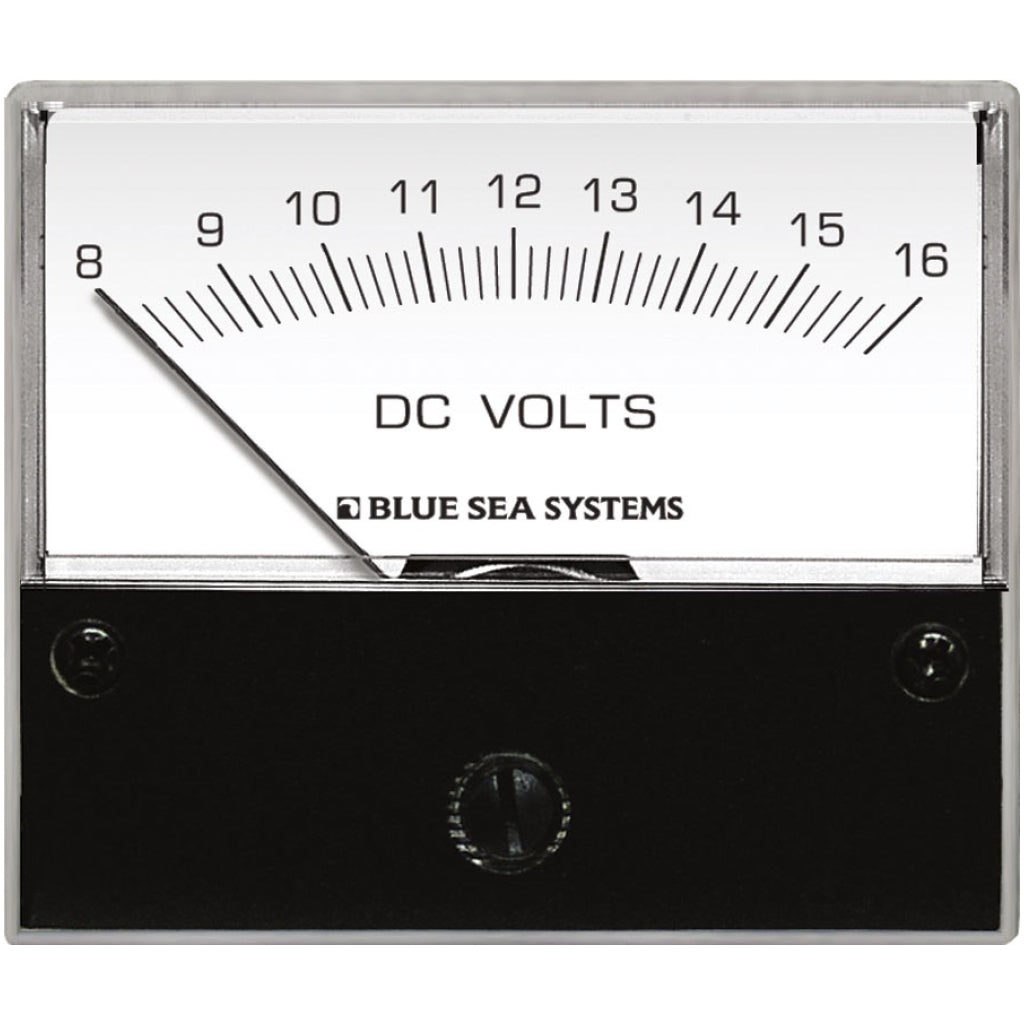 Blue Sea 8003 DC Analog Voltmeter - 8 to 16V DC