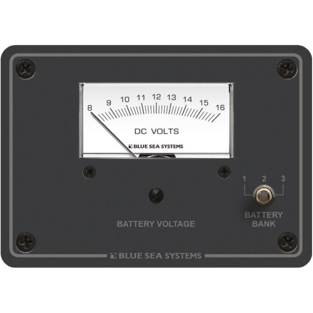 Blue Sea DC Analog Voltmeter Panel