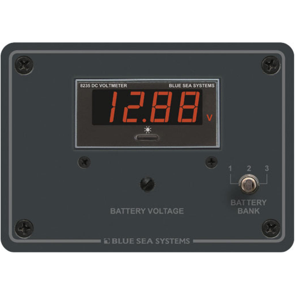 Blue Sea Digital Voltmeter Panel