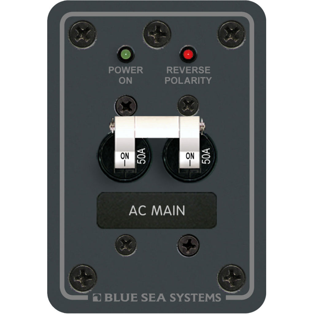 Blue Sea 50A AC Main Panel