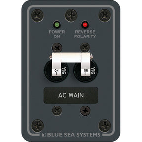 Blue Sea 50A AC Main Panel