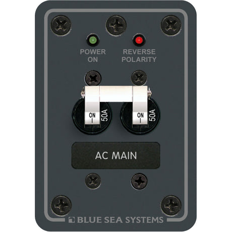Blue Sea 50A AC Main Panel